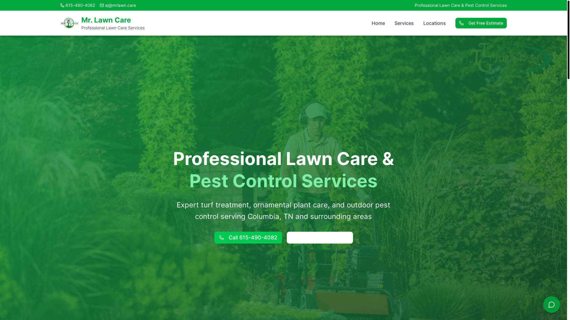 website screenshot of https://mrlawn-site.pages.dev/