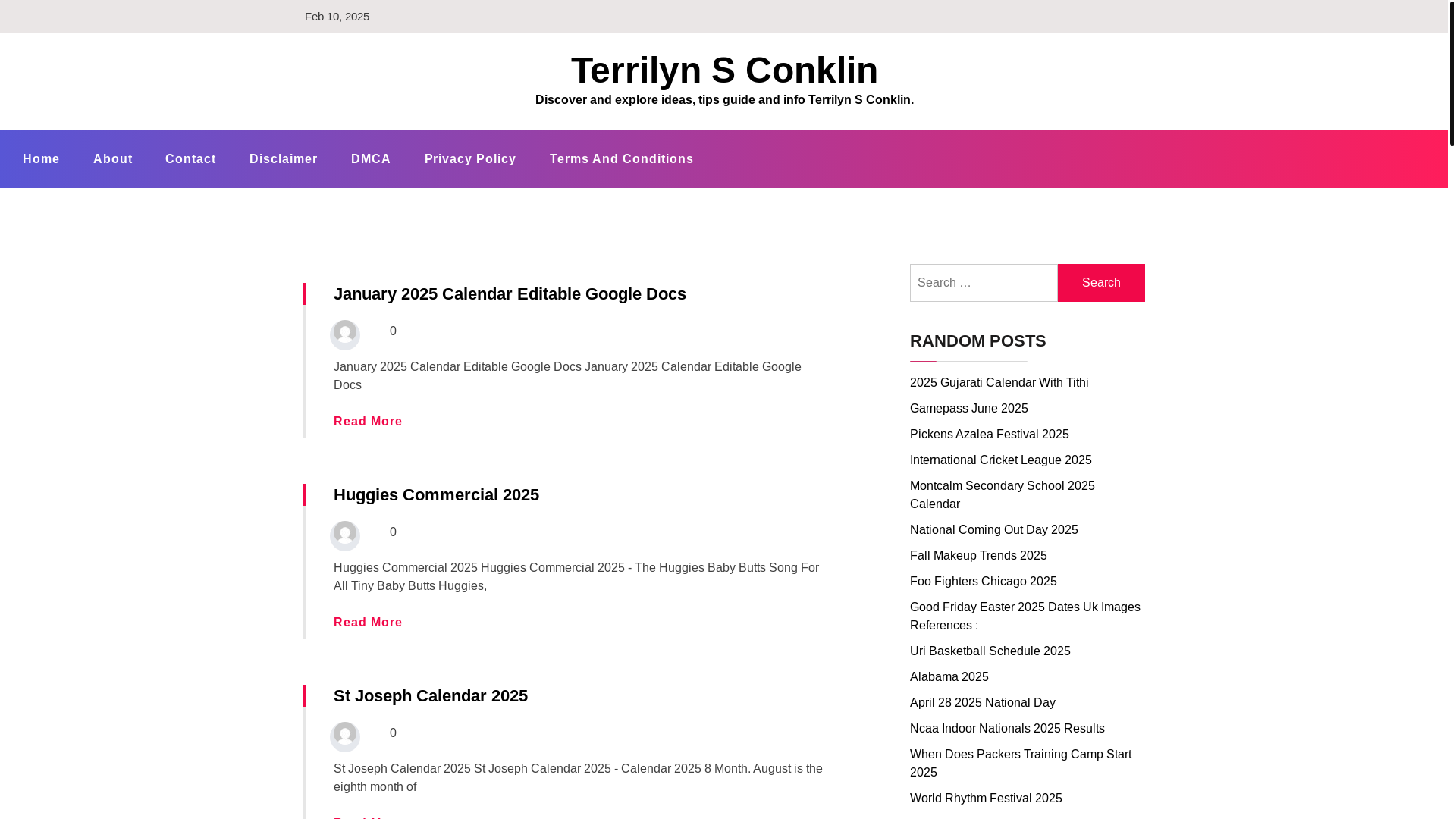 website screenshot of https://terrilynsconklinm.pages.dev/