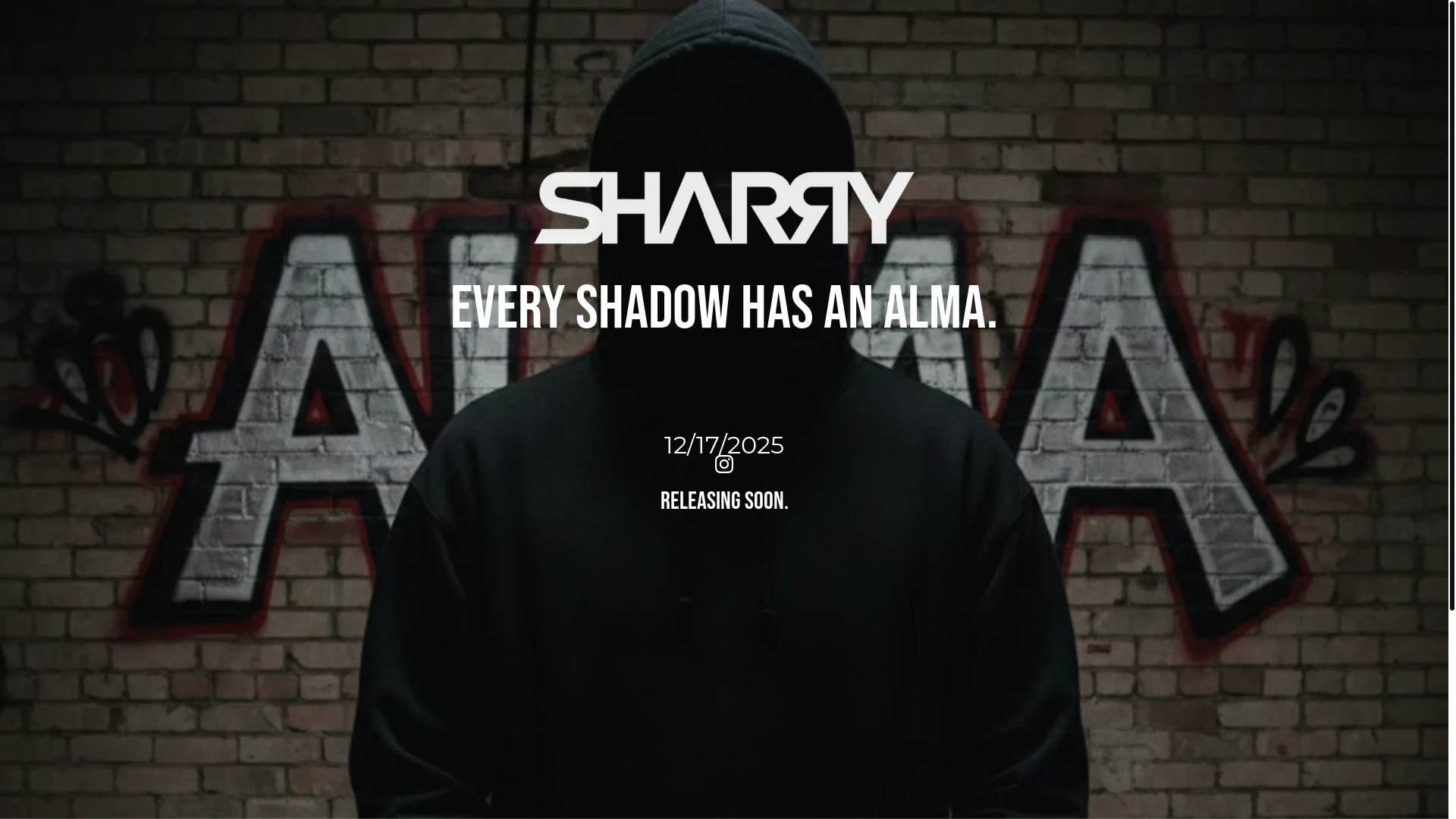 website screenshot of https://djsharry.com/