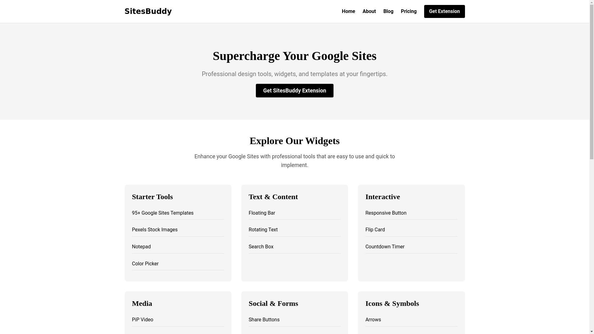 website screenshot of https://sutesbuddy.pages.dev/