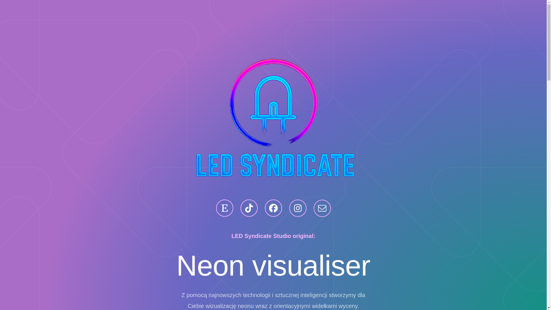 website screenshot of https://ledsyndicatestudio.com/