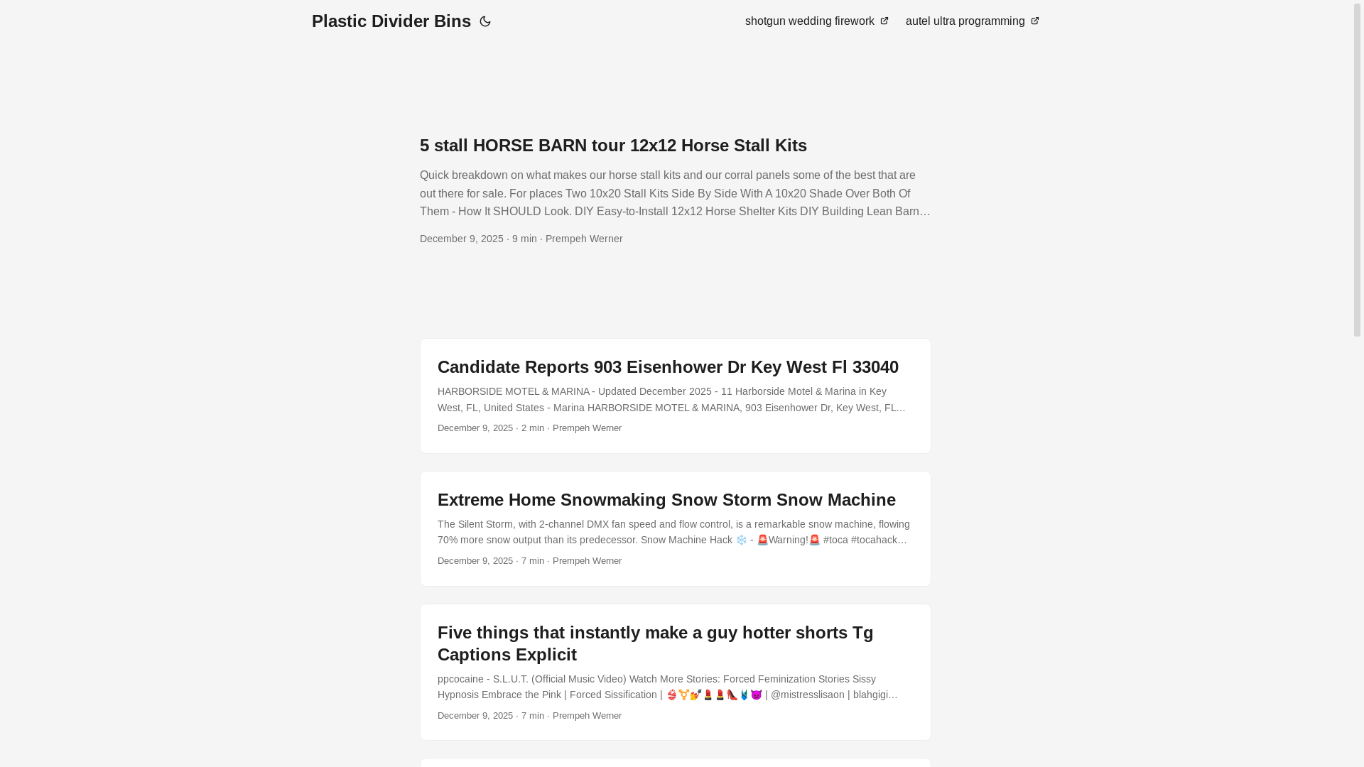 website screenshot of https://plasticdividerbins.pages.dev/