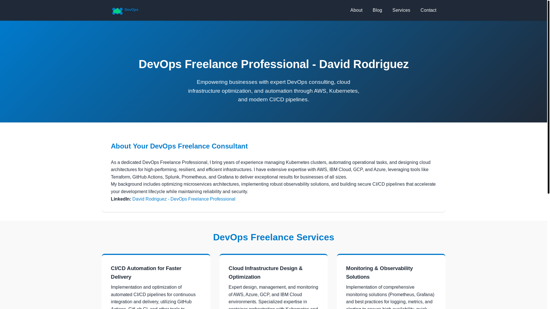 website screenshot of https://devopsfreelance-pro.pages.dev/