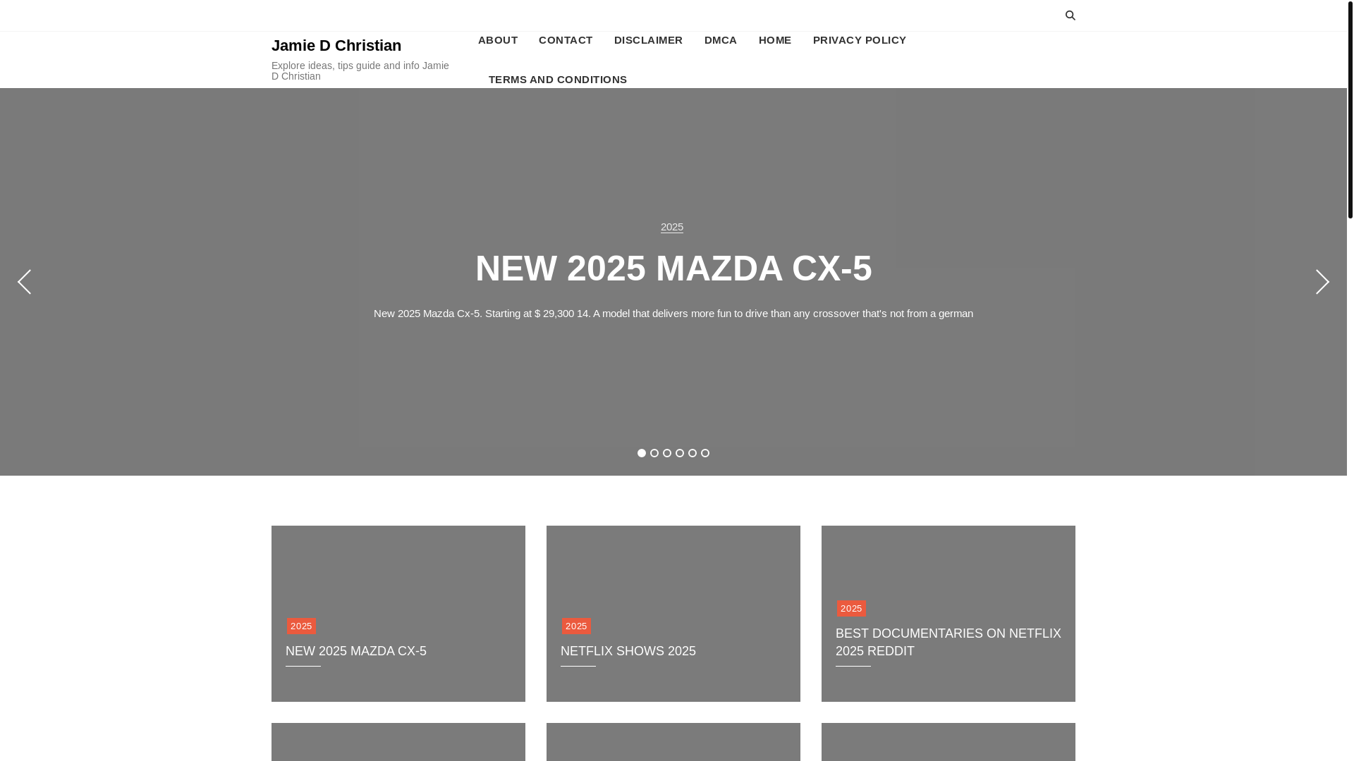 website screenshot of https://jamiedchristian.pages.dev/