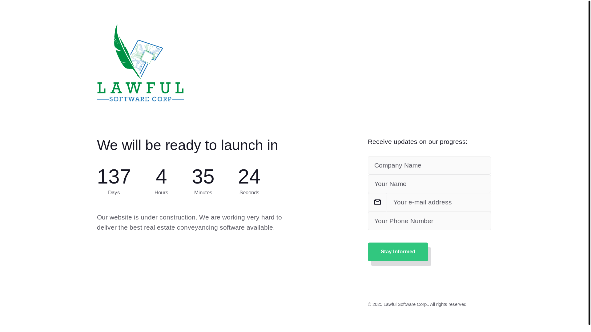 website screenshot of https://lawful-website.pages.dev/