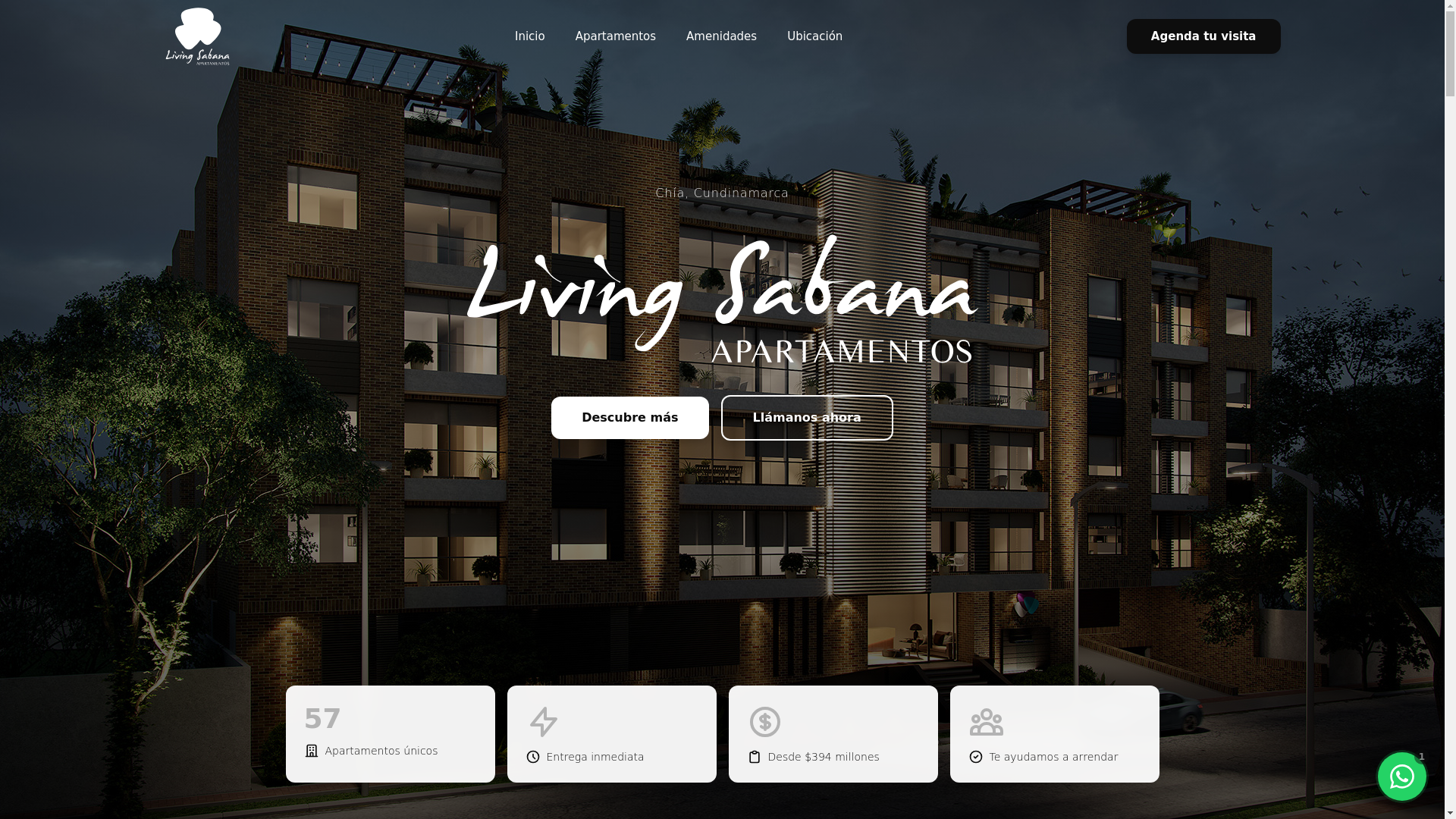 website screenshot of https://livingsabana.com/