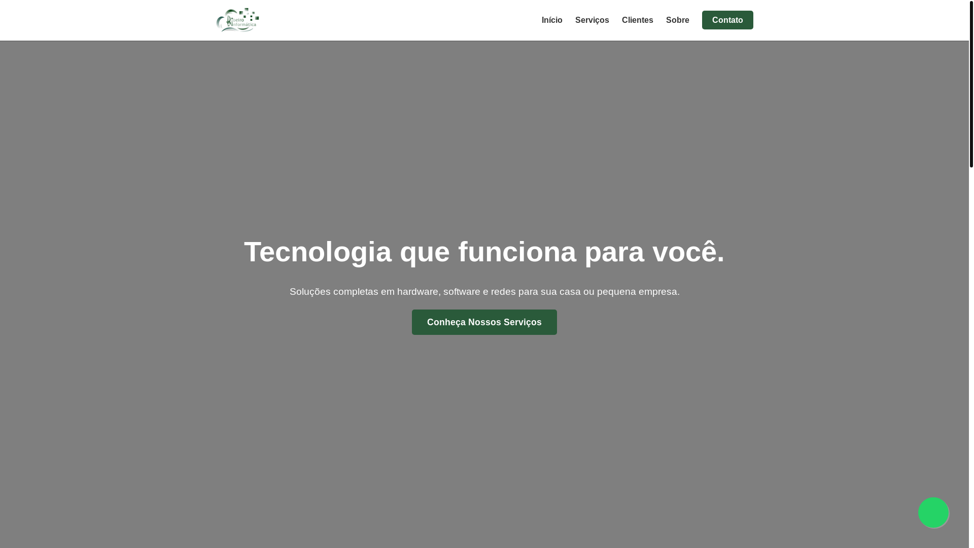 website screenshot of https://ribeiroinformatica.pages.dev/