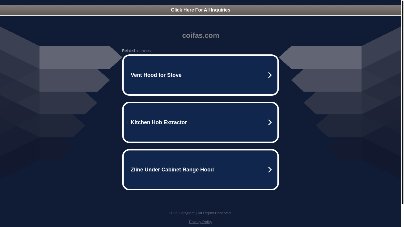 website screenshot of https://0402d5bf-9c75-4680-9ec9-fab7f6a01fdf.coifas.com