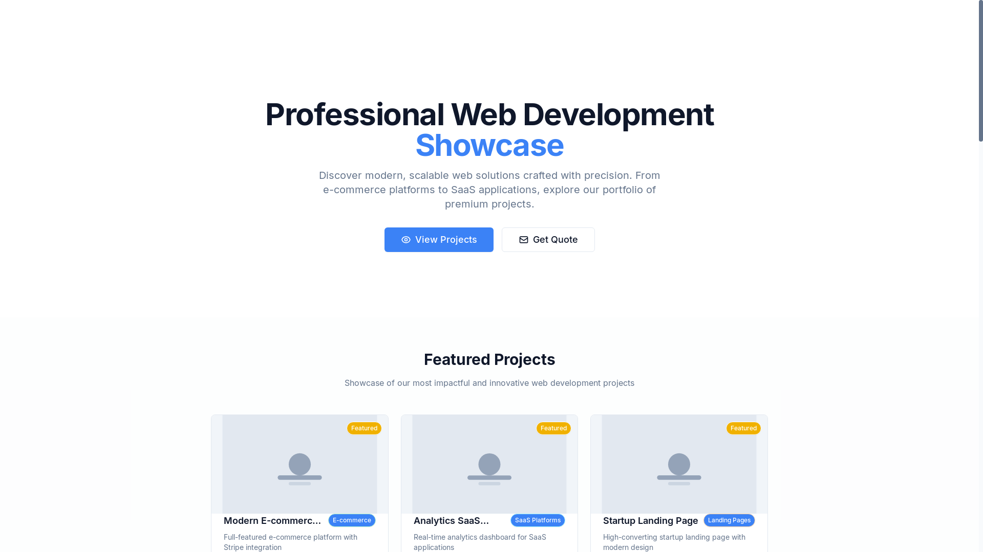 website screenshot of https://luisrevillashowcase.com/