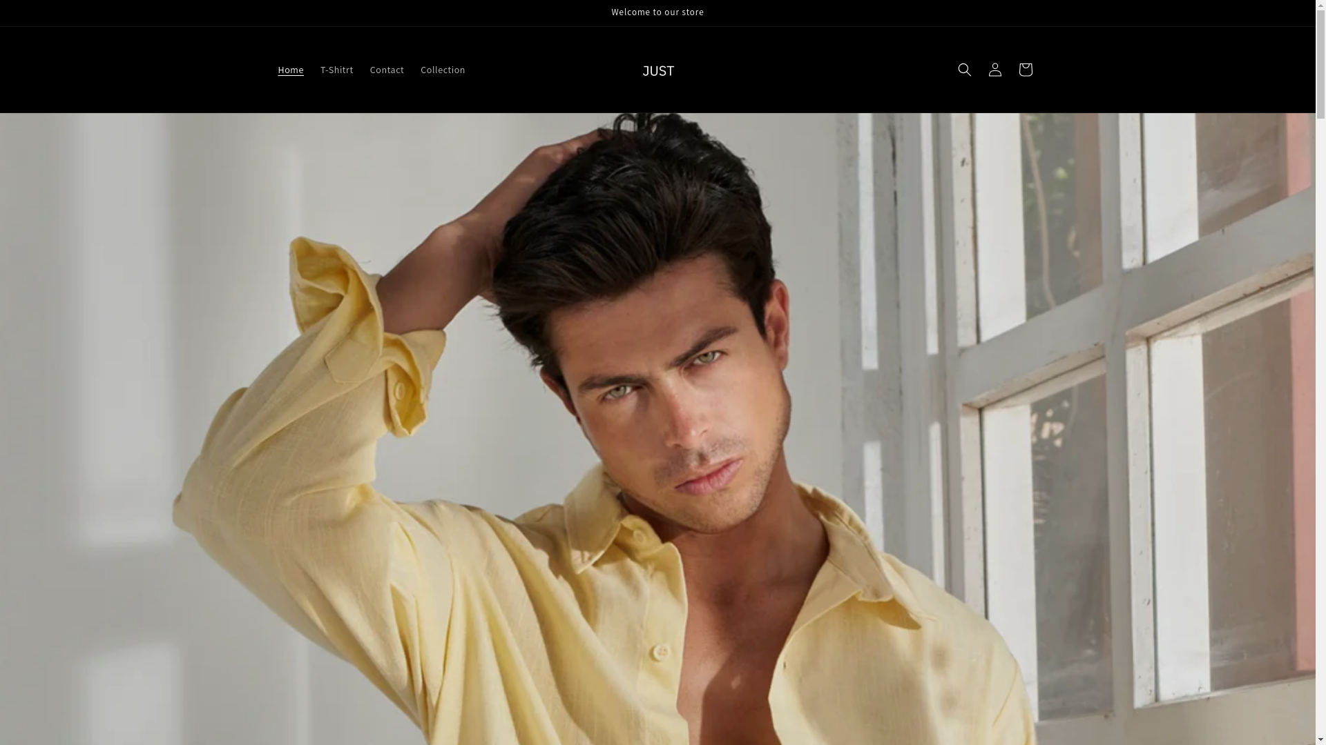 website screenshot of https://juststore-eg.com/