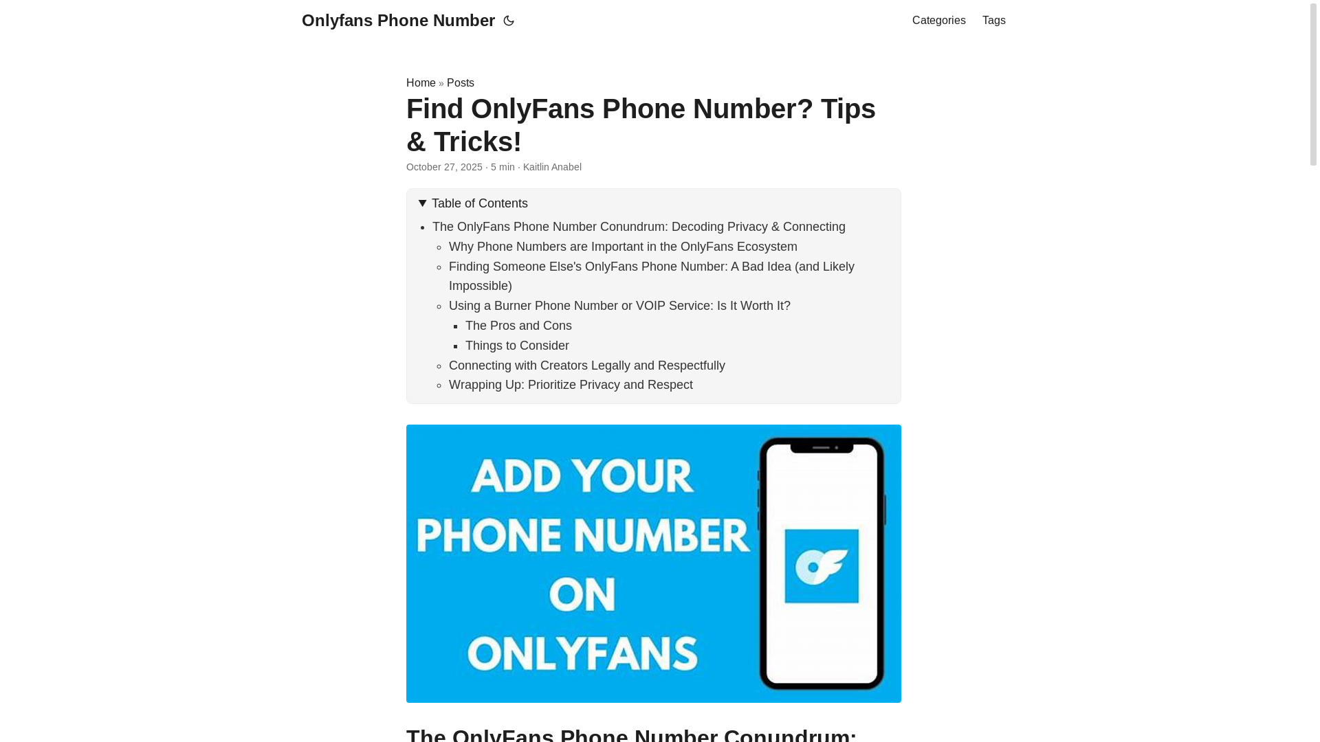 website screenshot of https://onlyfans-phone-number.pages.dev/