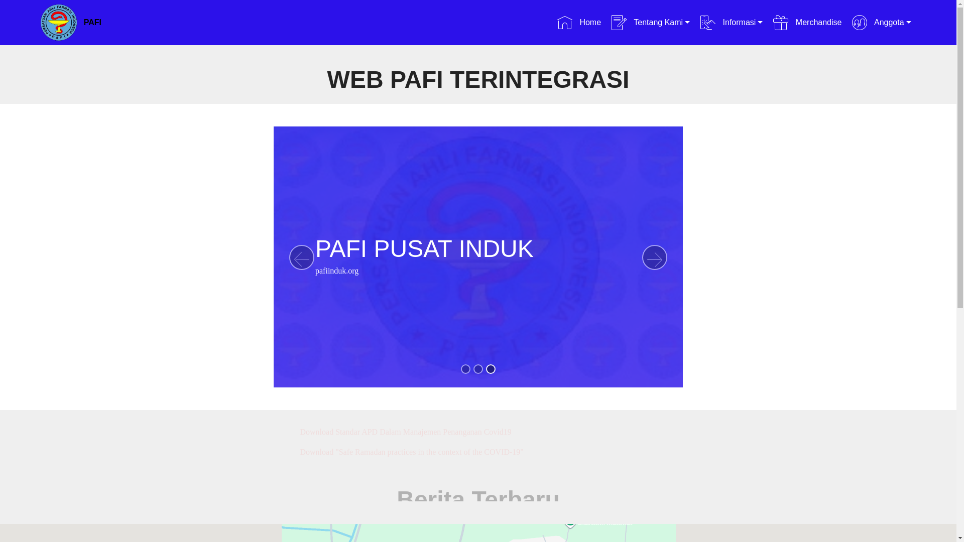 website screenshot of https://pafi-simpangtiga-org.pages.dev/
