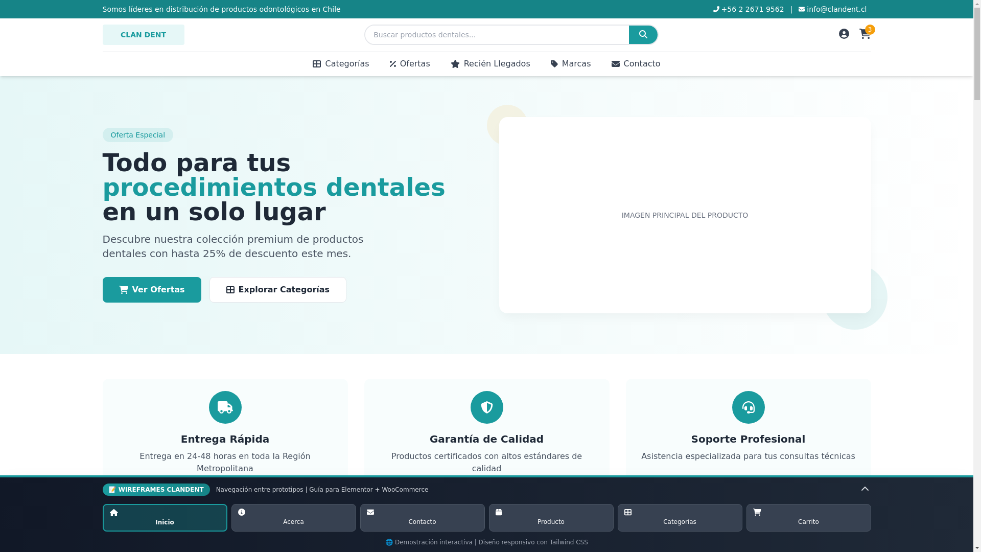 website screenshot of https://wireframe-clandent.pages.dev/
