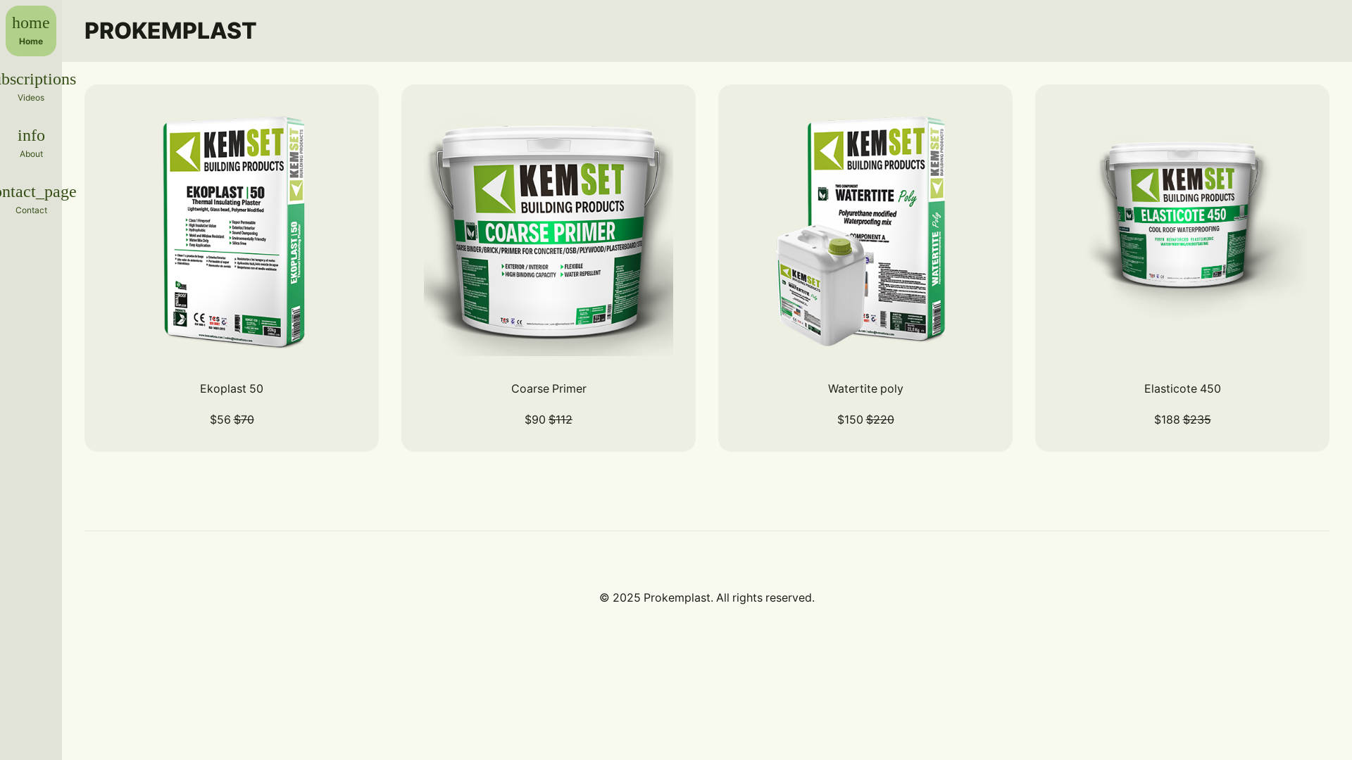 website screenshot of https://prokemplast-website.pages.dev/