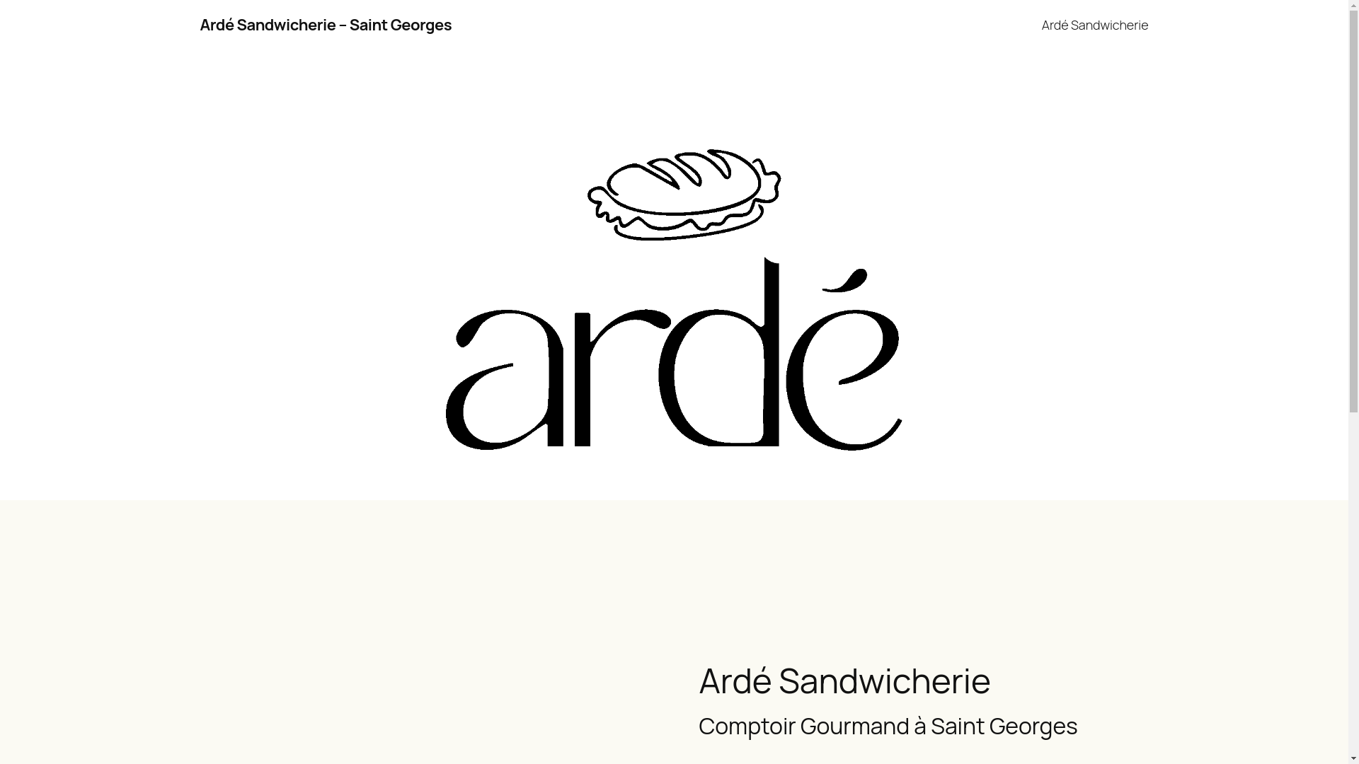 website screenshot of https://ardesaintgeorges.be/