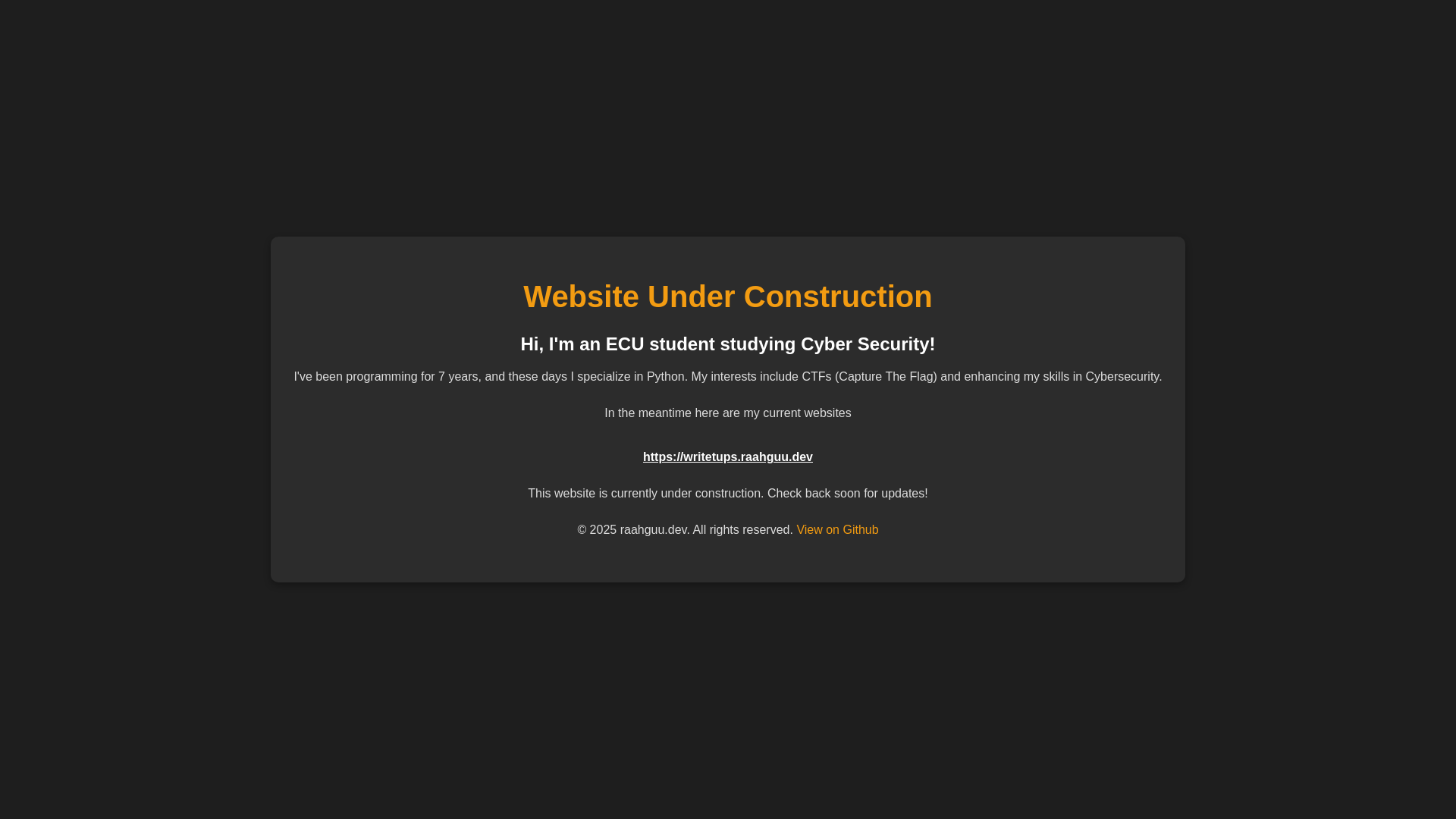 website screenshot of https://raahguu-dev.pages.dev/