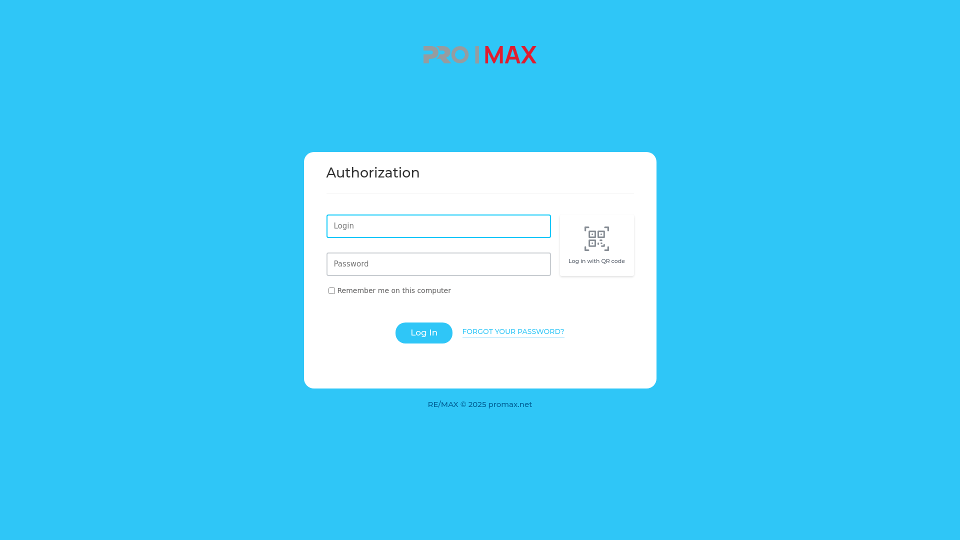 website screenshot of https://promaxstaging.com/