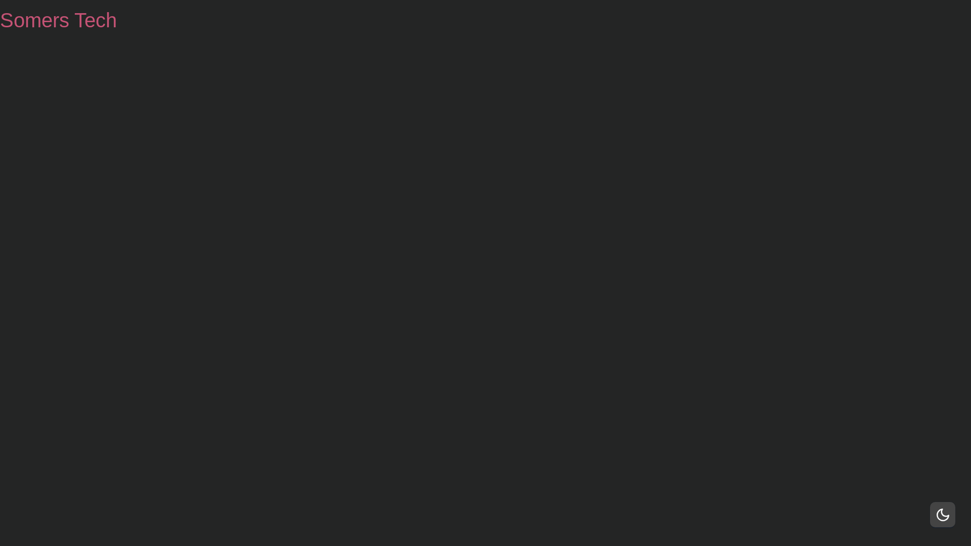 website screenshot of https://somerstech.co.uk/