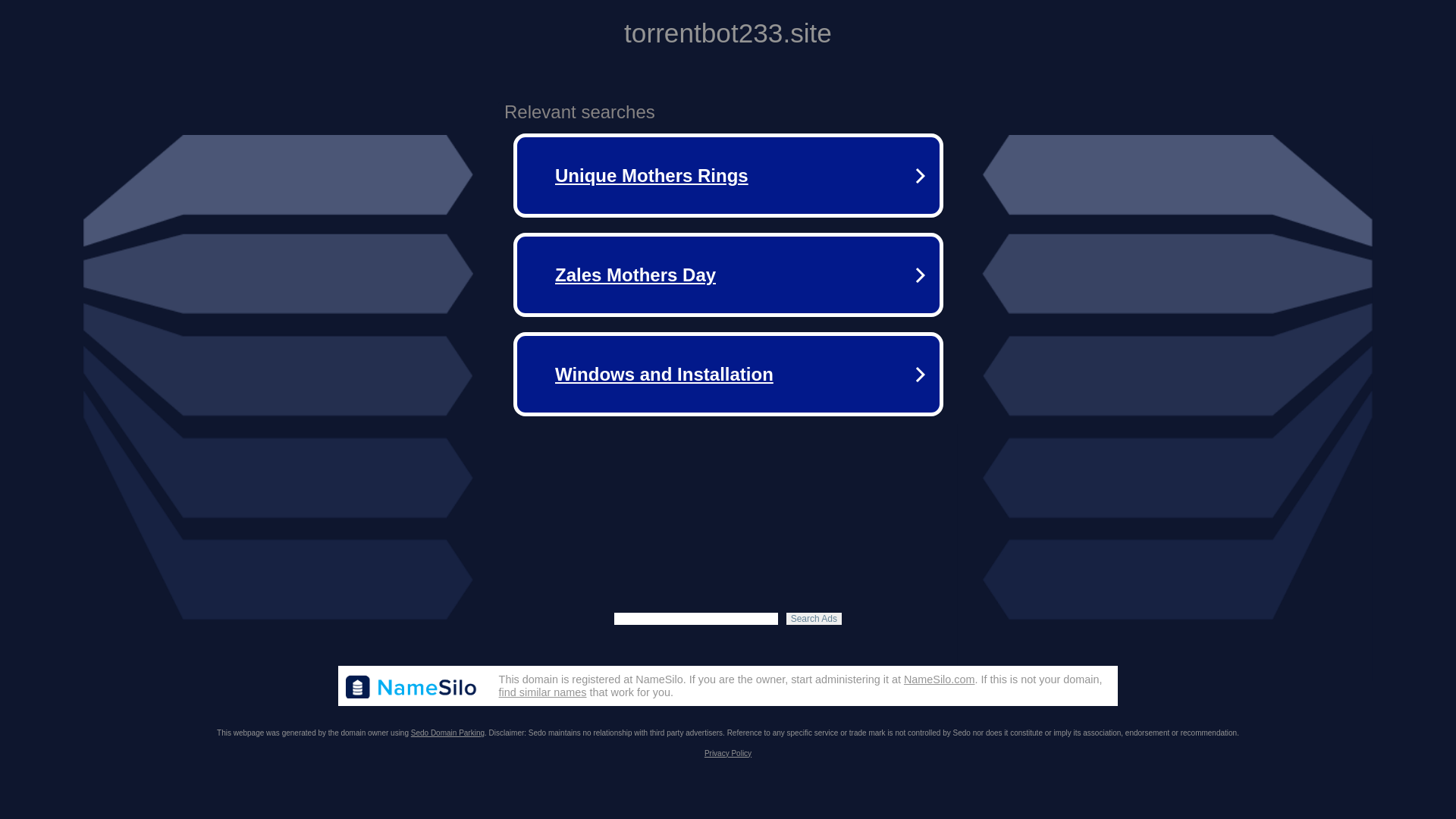 website screenshot of https://torrentbot233.site/
