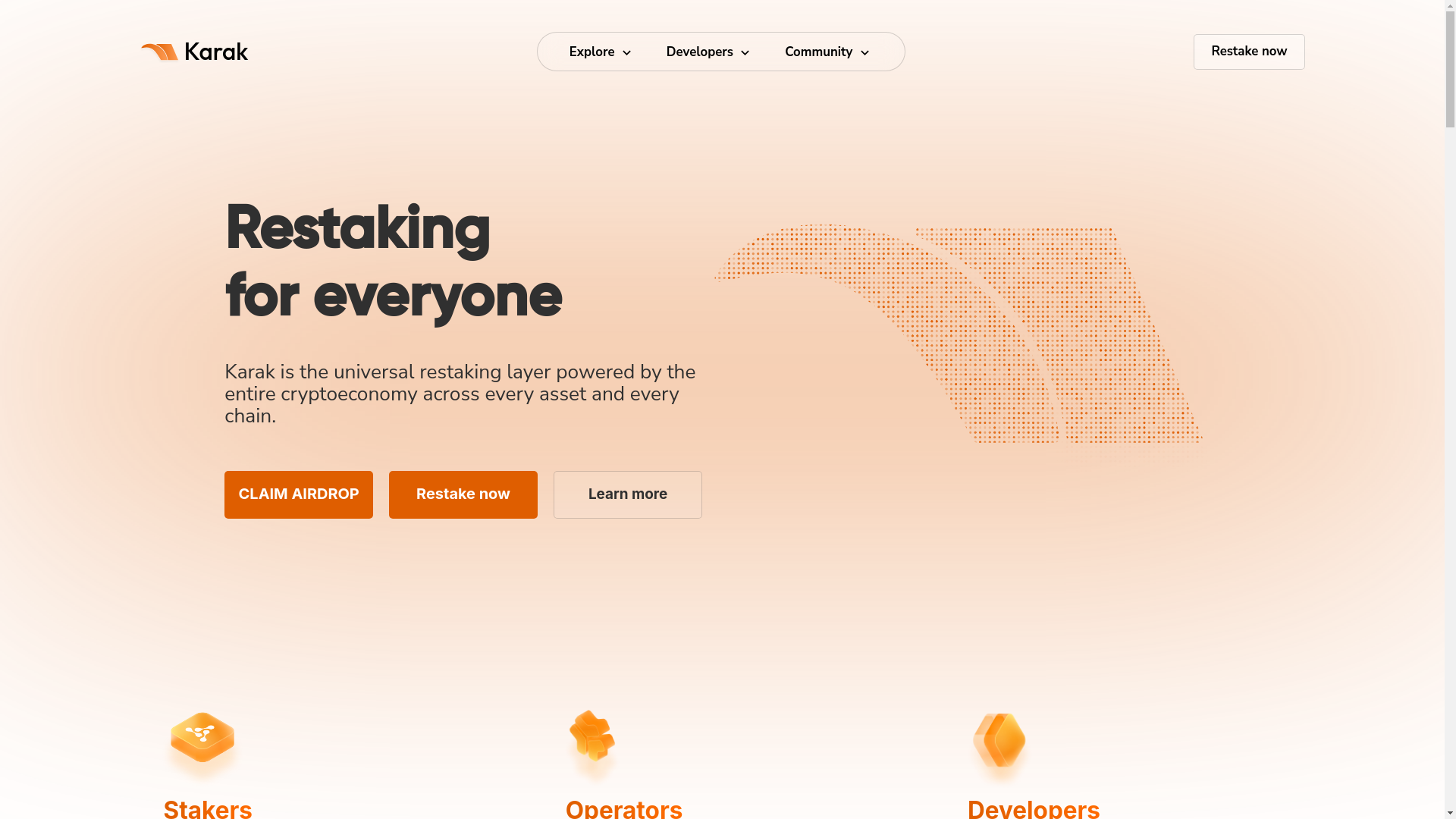 website screenshot of http://karaknetwork-reward.pages.dev/
