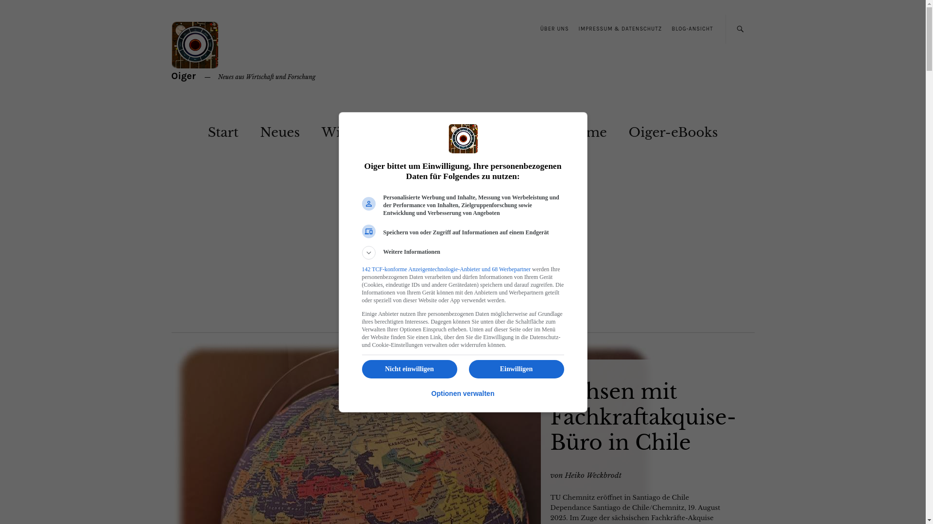 website screenshot of http://oiger.de/
