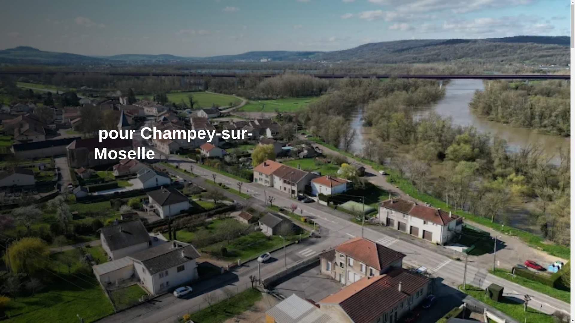 website screenshot of https://electionschampey2026.com/