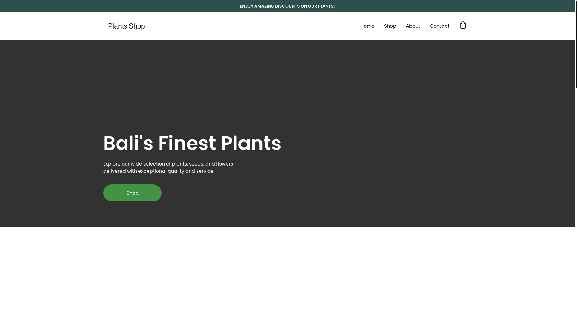 website screenshot of https://dekimasu.store/