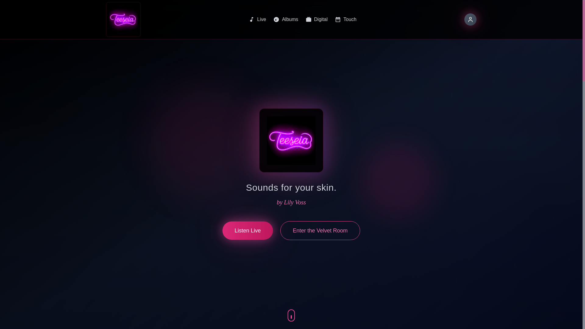 website screenshot of https://teeseia.com/