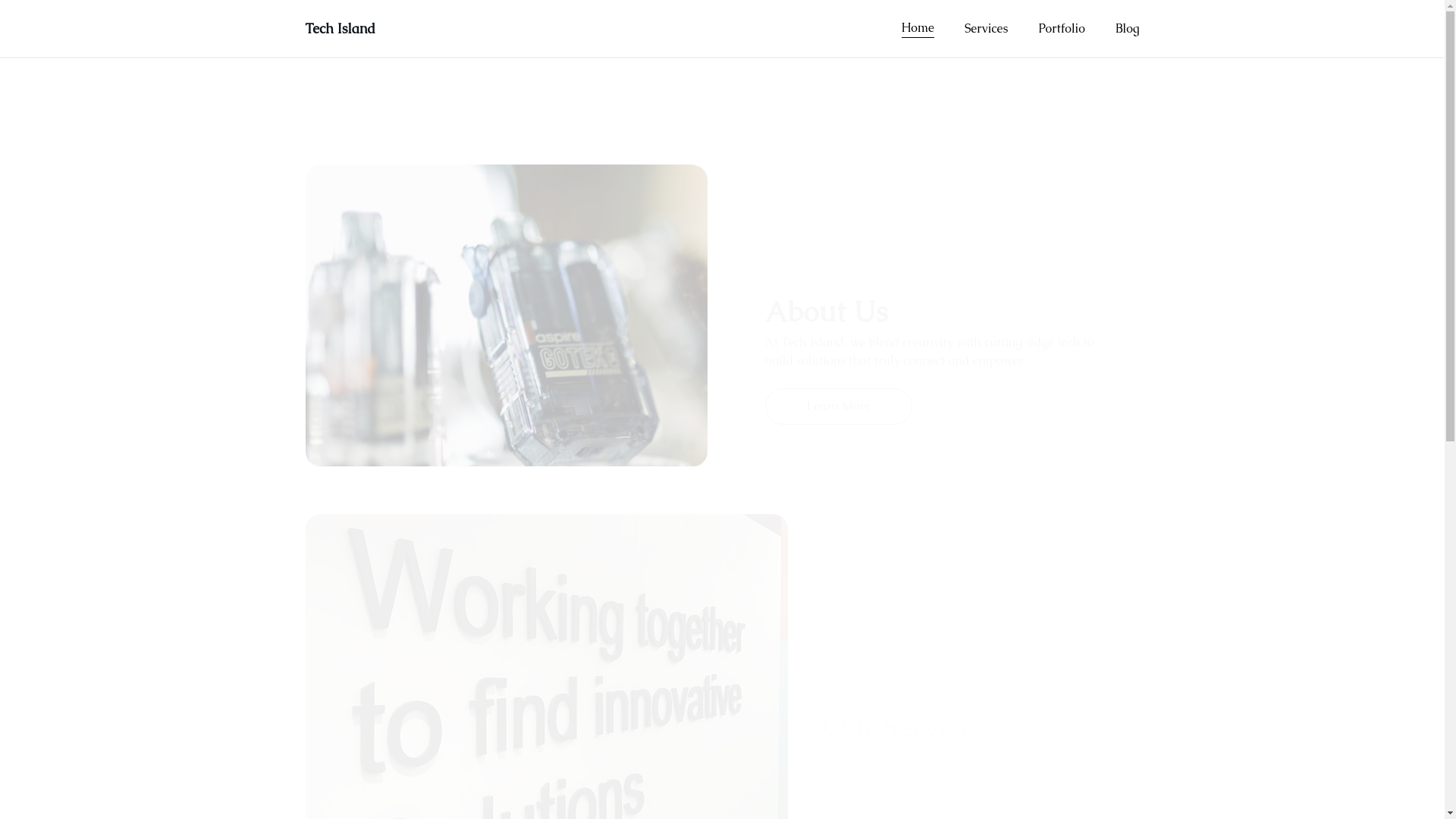 website screenshot of https://techislandmea.com/