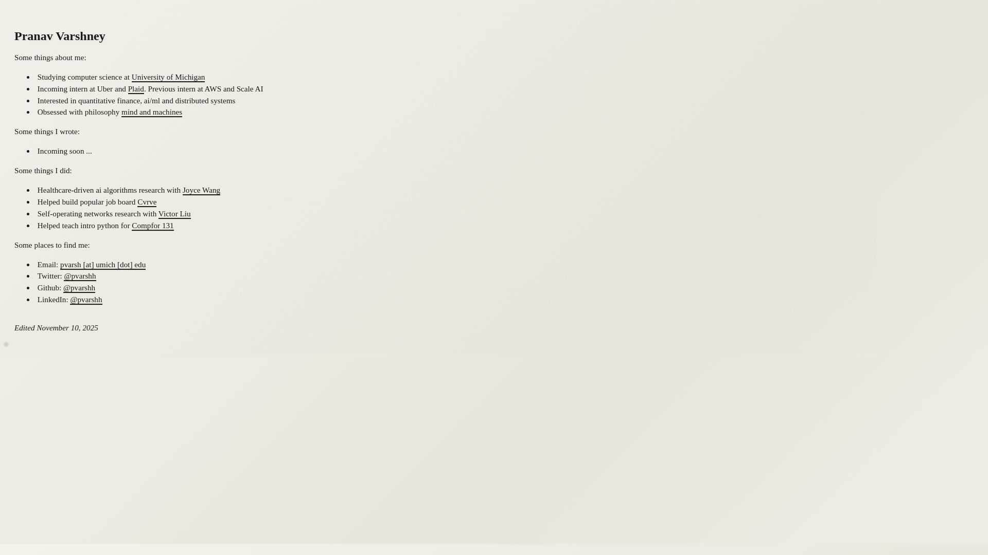 website screenshot of https://pvarshh.me/