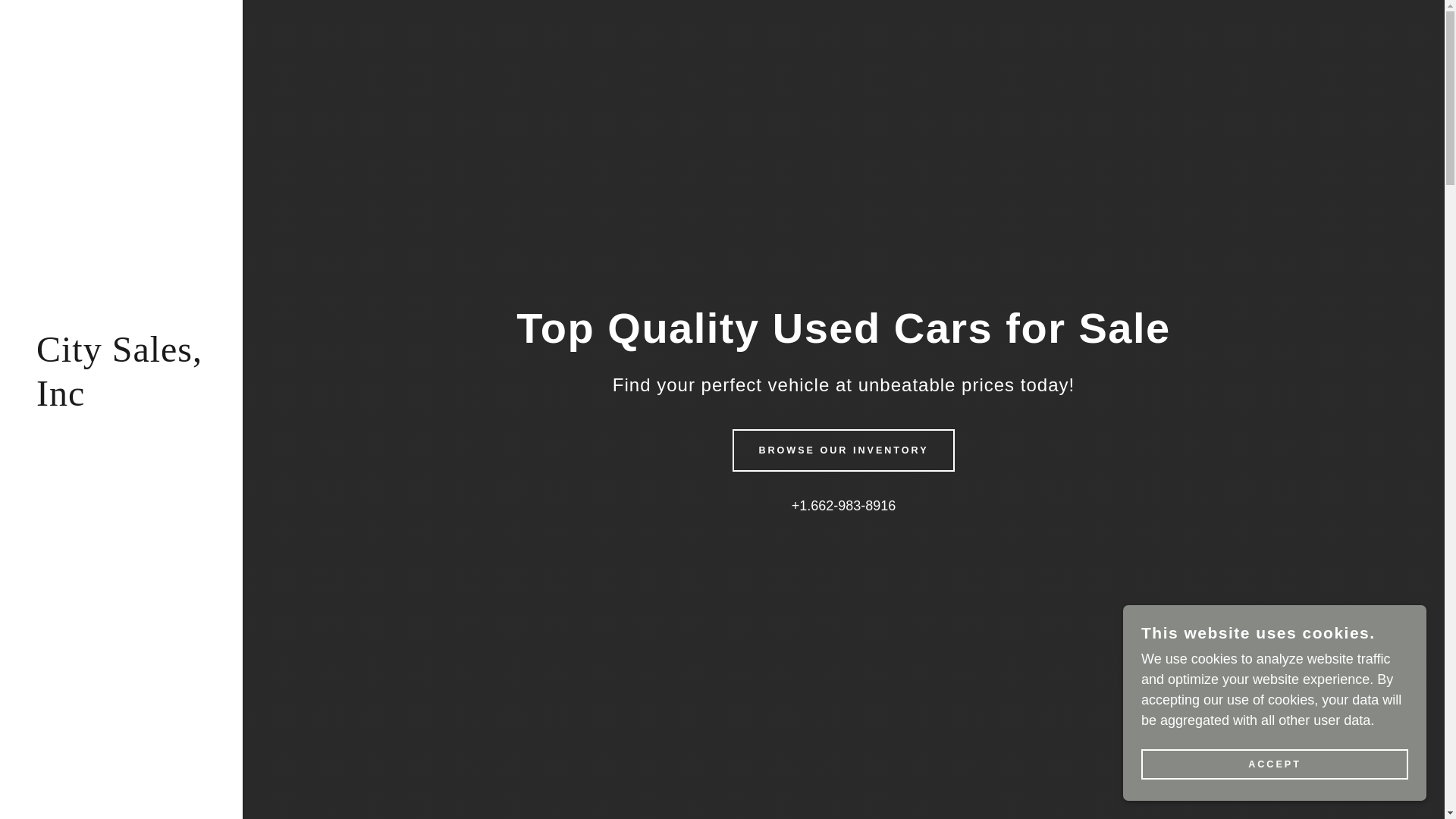 website screenshot of https://citysales17.com/