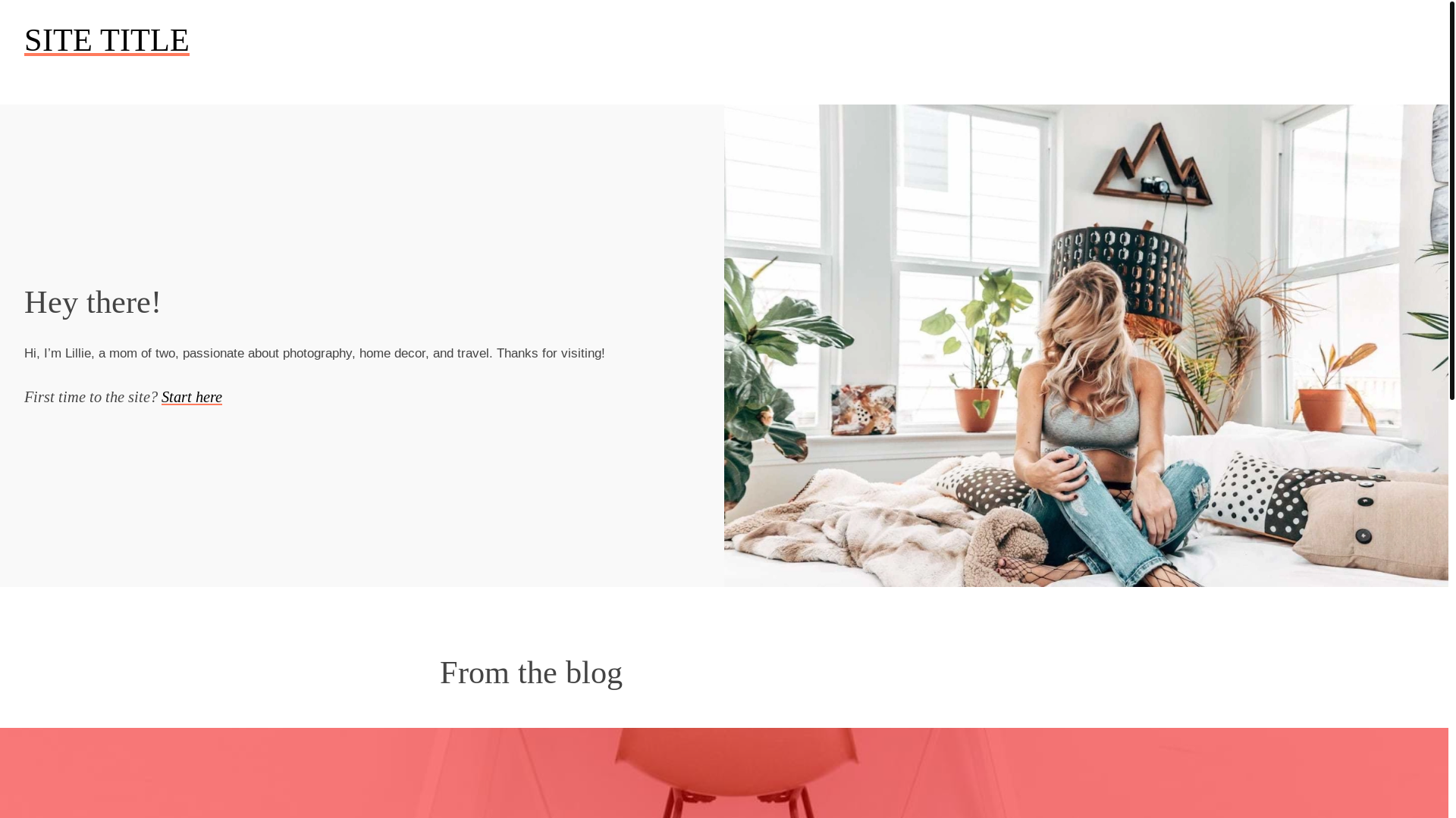 website screenshot of https://zenivate.blog/