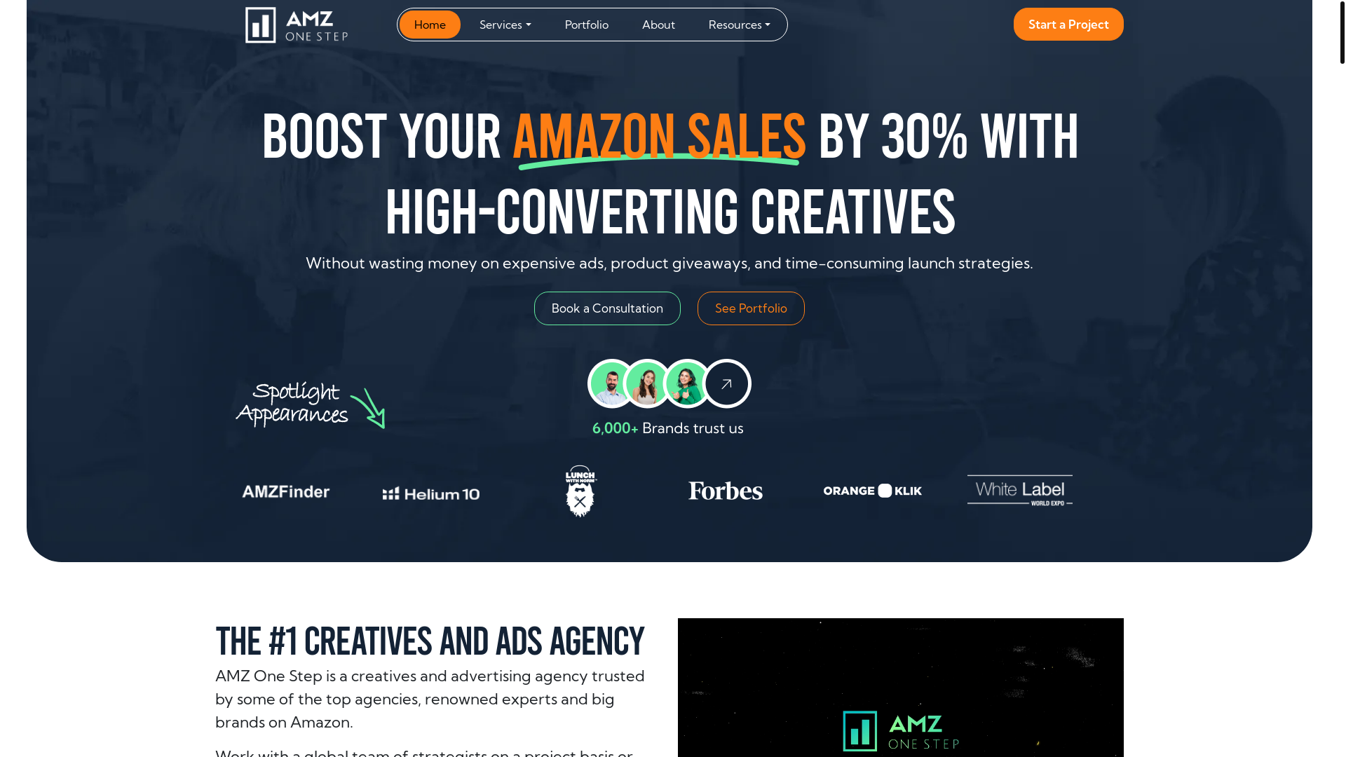 website screenshot of https://globalamzonestep.com/