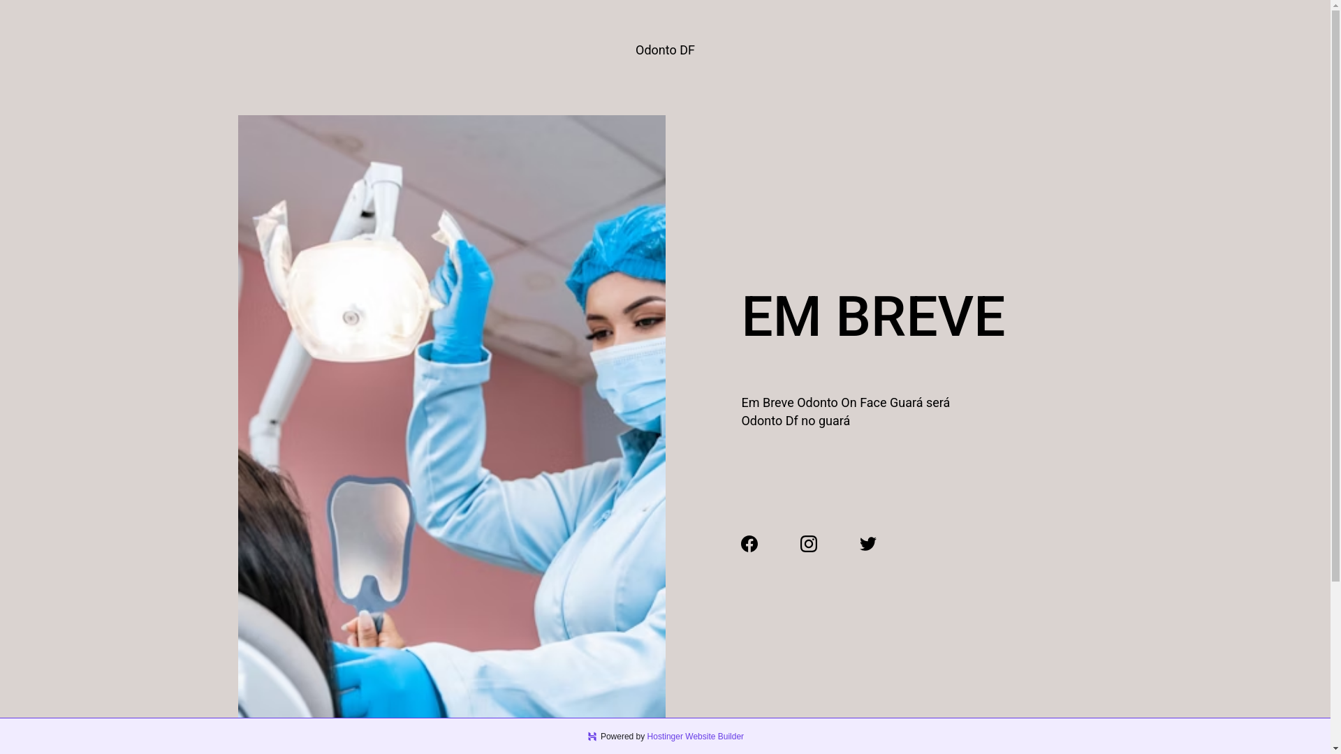 website screenshot of https://odontodf.com/