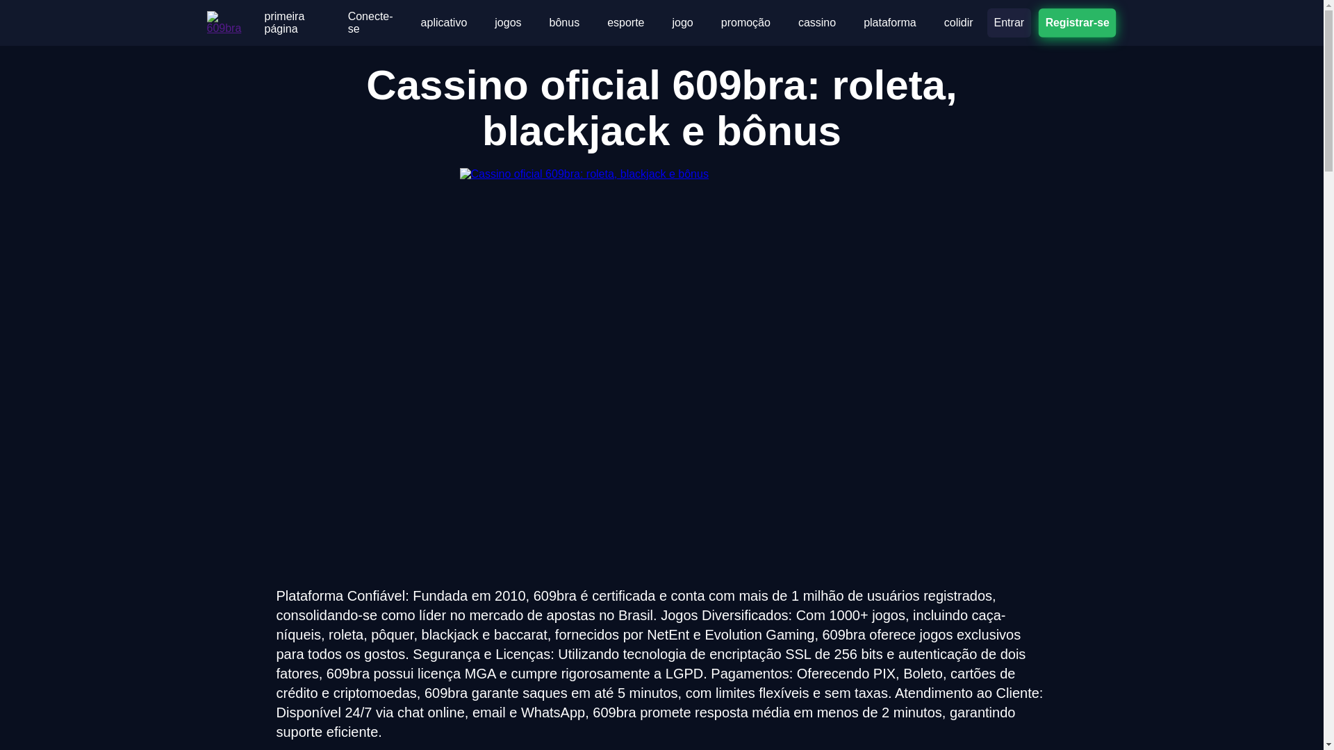 website screenshot of https://609bra-app.com/