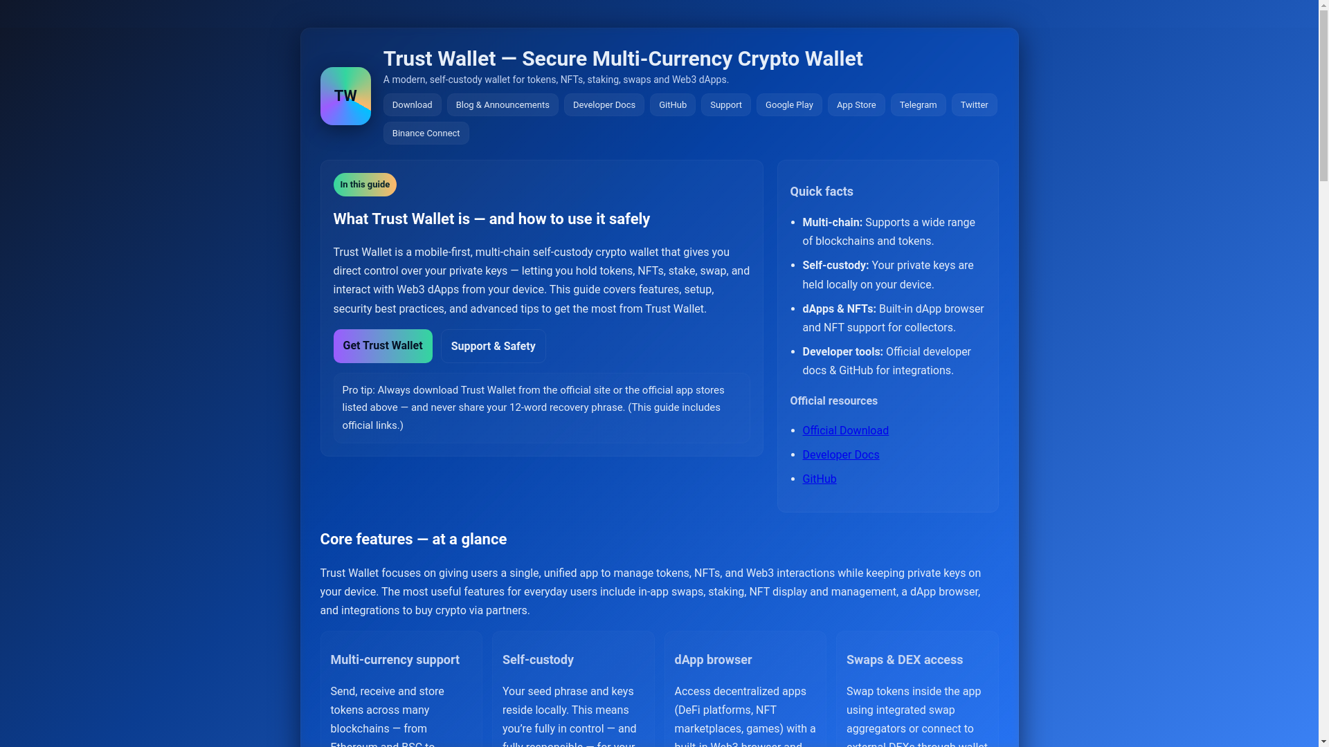 website screenshot of https://trust-on.pages.dev/