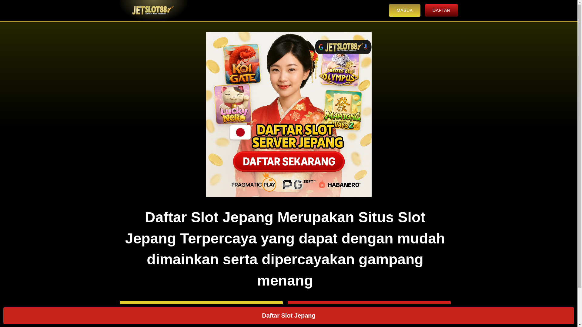 website screenshot of https://daftar-slot-jepang.org/