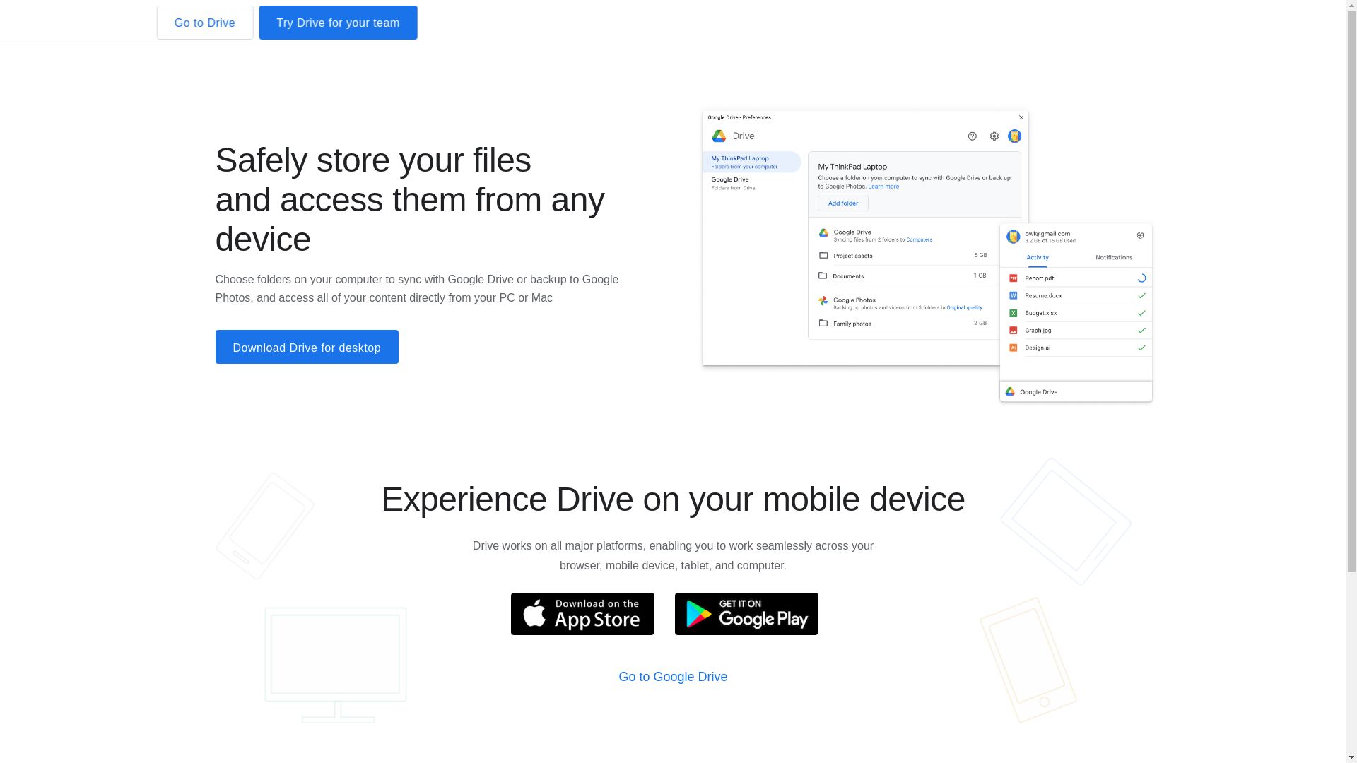website screenshot of https://ipv4.google.com/intl/en_zm/drive/download/