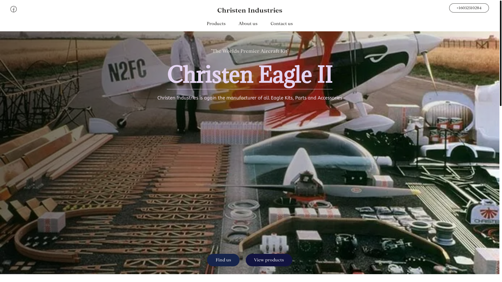website screenshot of https://christenindustries.com/