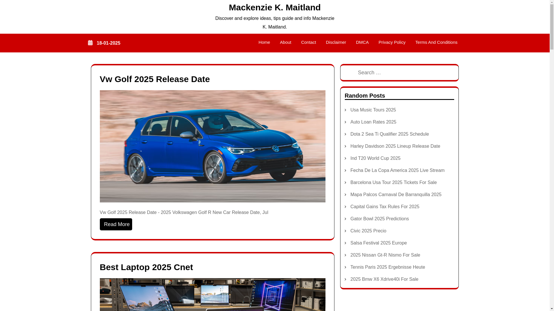 website screenshot of https://mackenziekmaitland.pages.dev/