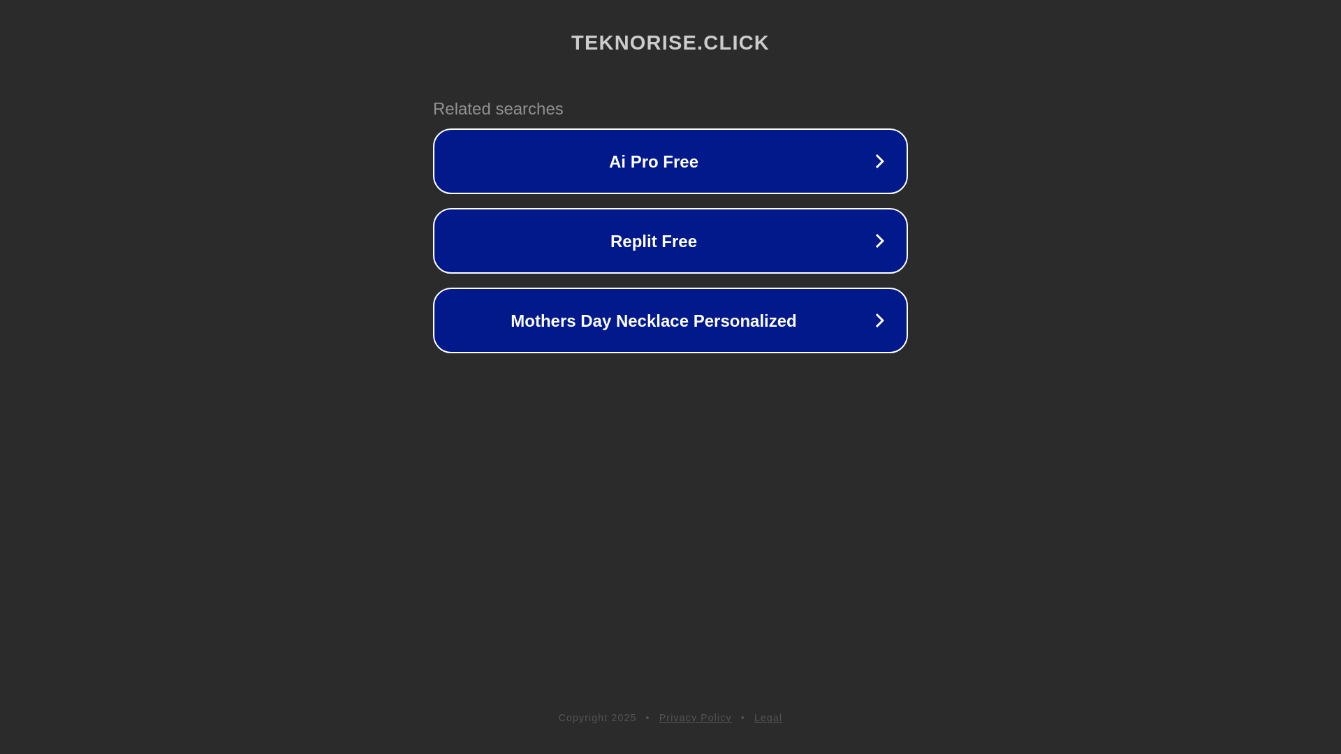 website screenshot of https://teknorise.click/