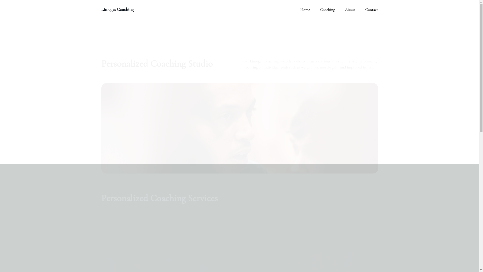 website screenshot of https://limogescoaching.fr/