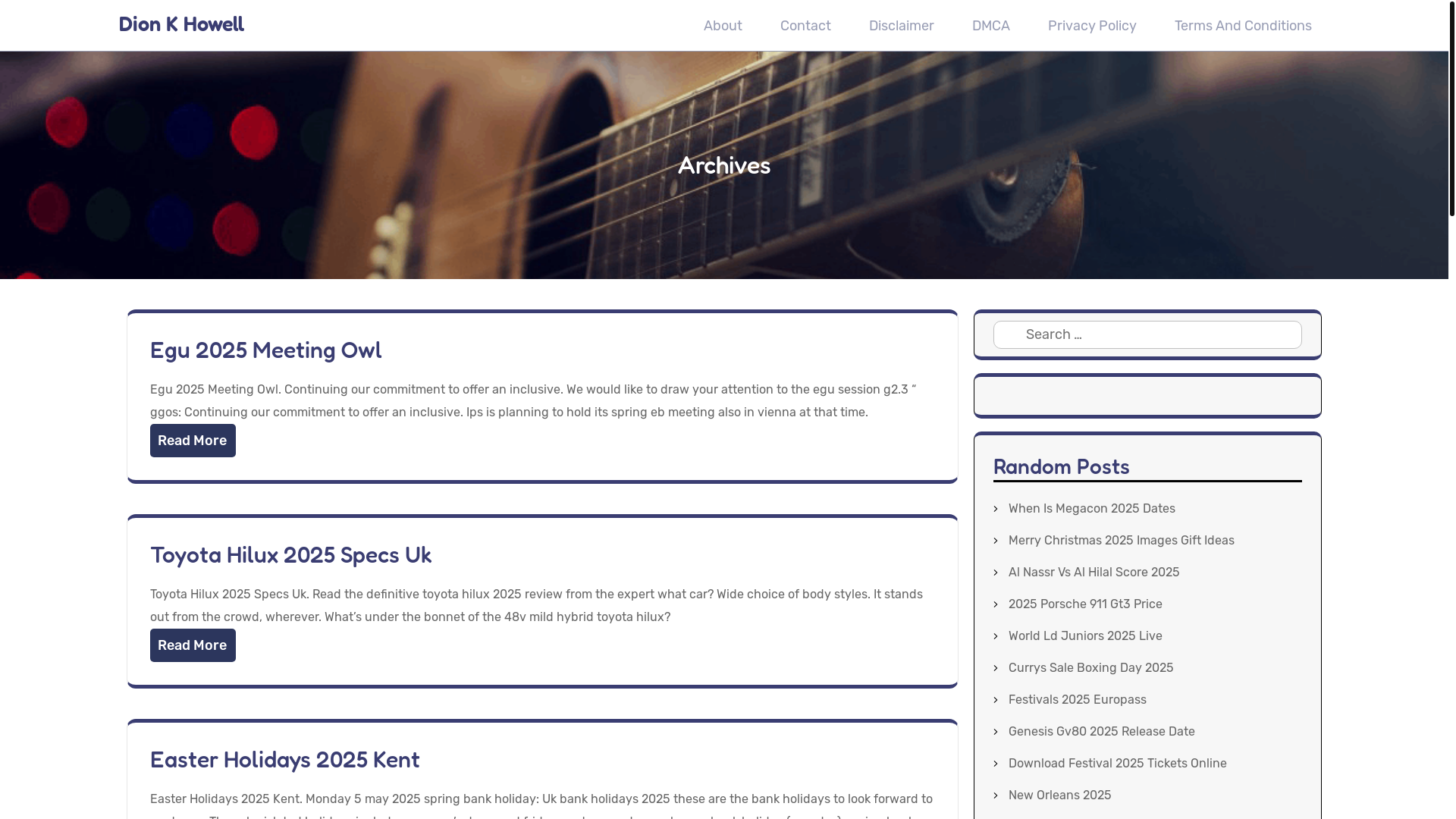 website screenshot of https://dionkhowellm.pages.dev/