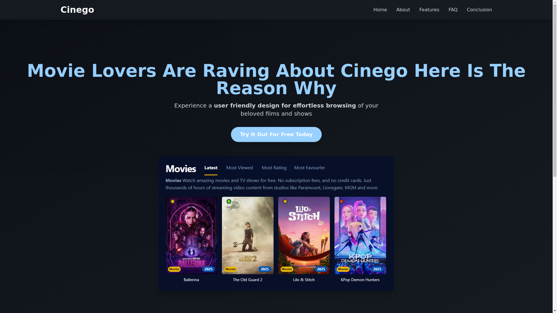 website screenshot of https://cinego-fgkb.pages.dev/