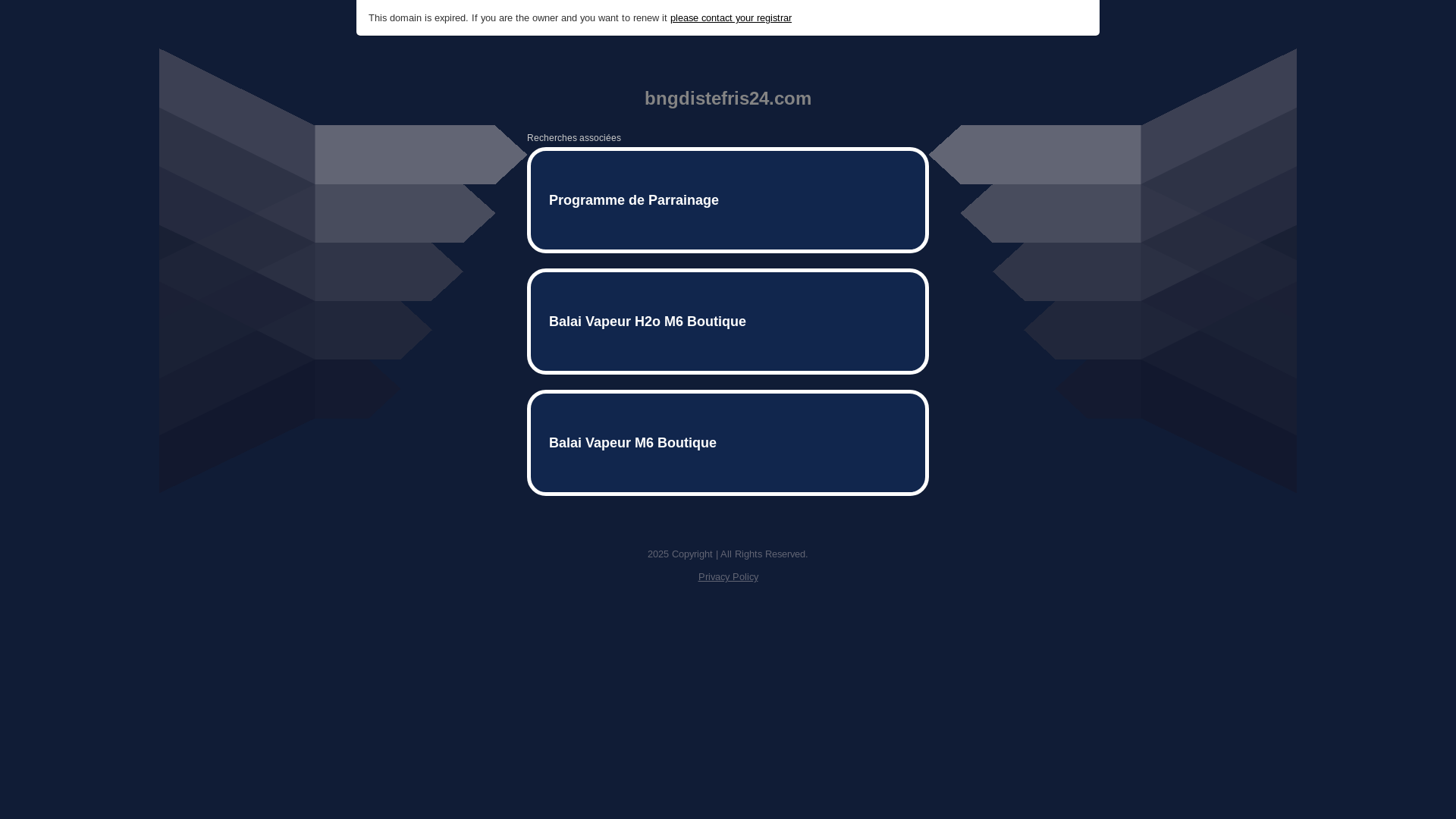 website screenshot of https://bngdistefris24.com/