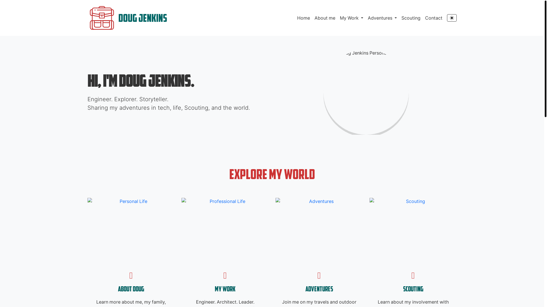 website screenshot of https://dougjenkins-com.pages.dev/