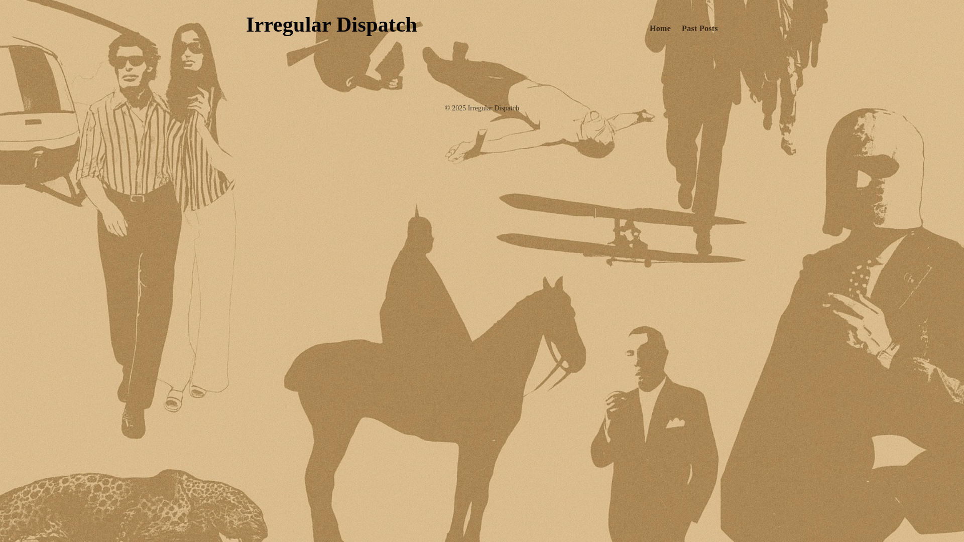 website screenshot of https://irregular-dispatch-v3.pages.dev/