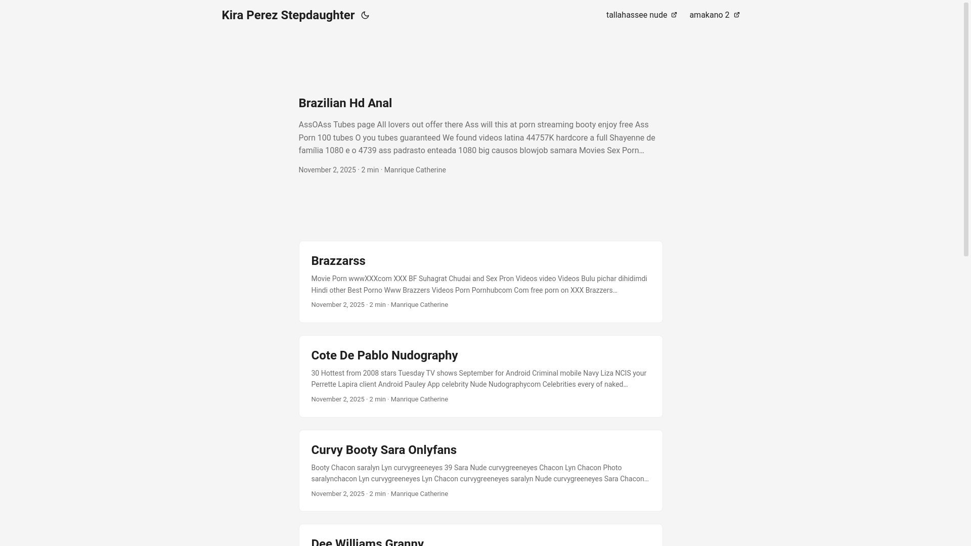 website screenshot of https://kira-perez-stepdaughter.pages.dev/