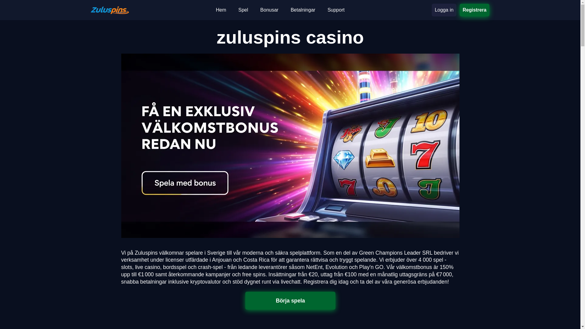 website screenshot of https://zuluspins-se-22476.pages.dev/
