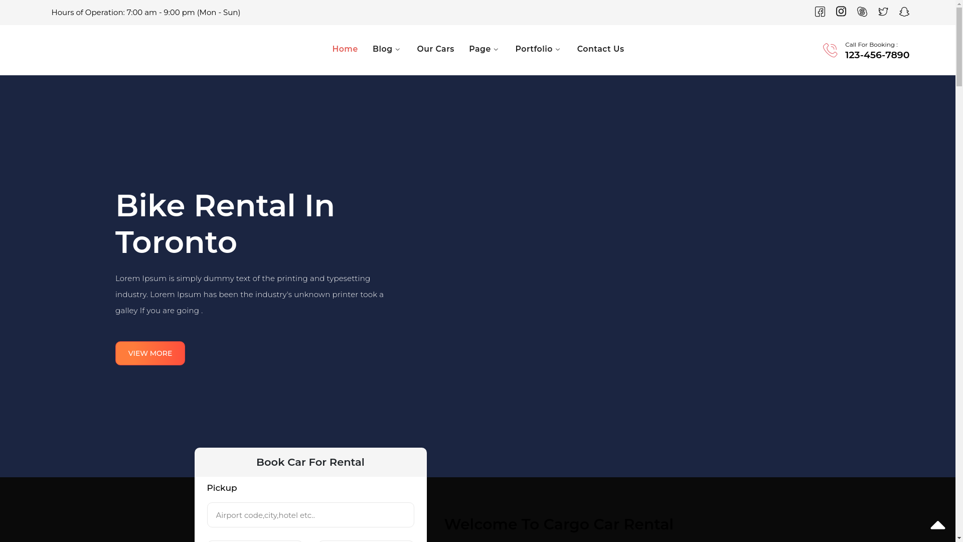 website screenshot of https://goblacktransfer.com/